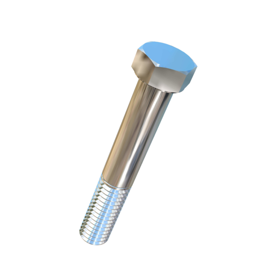 Titanium 7/16-14 X 2-3/4 UNC Allied Titanium Hex Head Bolt (No Dimple)